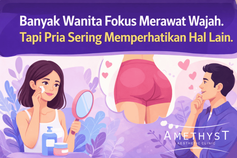 Banyak wanita fokus merawat wajah tetapi proporsi tubuh seperti bentuk bokong juga memengaruhi daya tarik