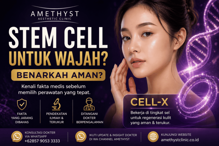 stem cell wajah apakah aman untuk perawatan kecantikan di Amethyst Clinic Surabaya