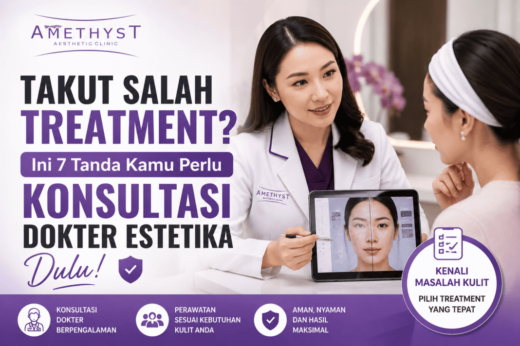 Konsultasi dokter estetika Surabaya di Amethyst Clinic