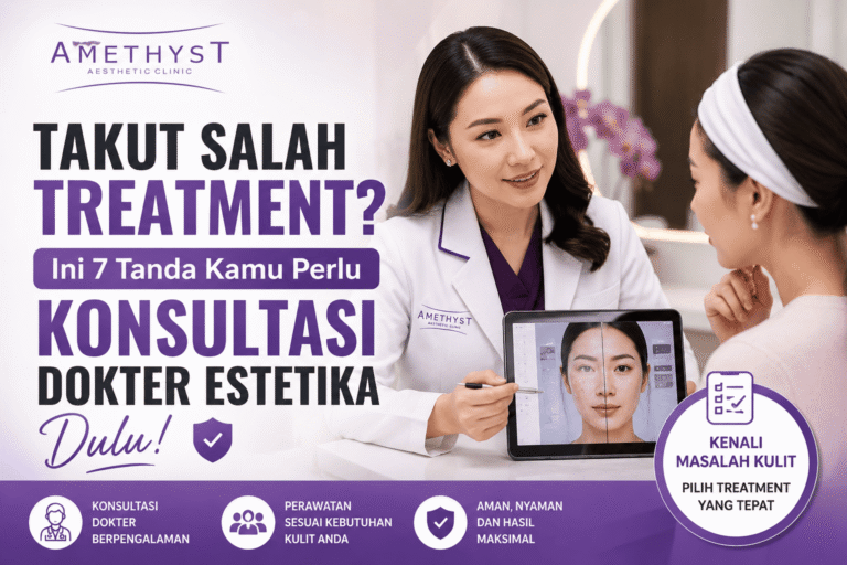 Konsultasi dokter estetika Surabaya di Amethyst Clinic
